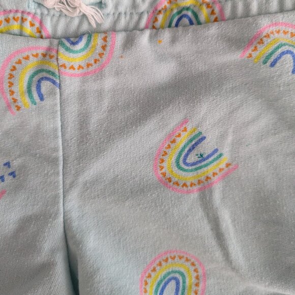 PLAY bundle girls rainbow cat & jack shorts sizes xs and medium - Picture 7 of 14